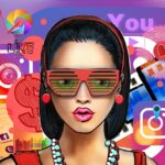 influencer, social media, tiktok, woman, person, face, instagram, presence, marketing, business, network, advertiser, movie, instagram logo, music, icon, lifestyle, online, internet, female, modern, dollar