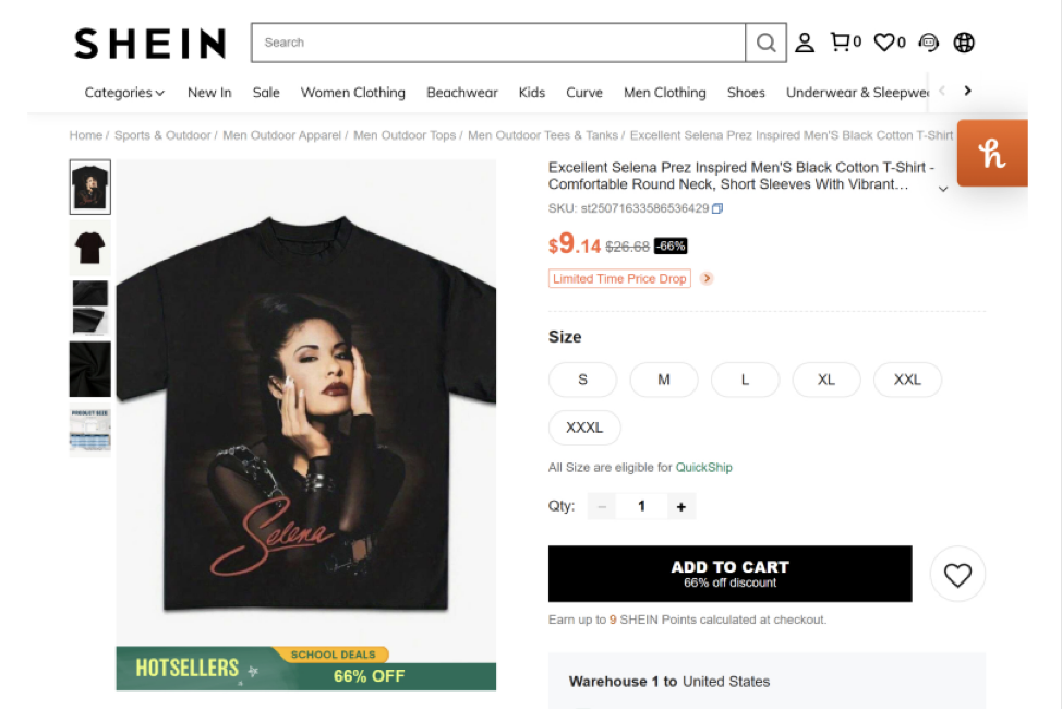 Q Productions v. SHEIN