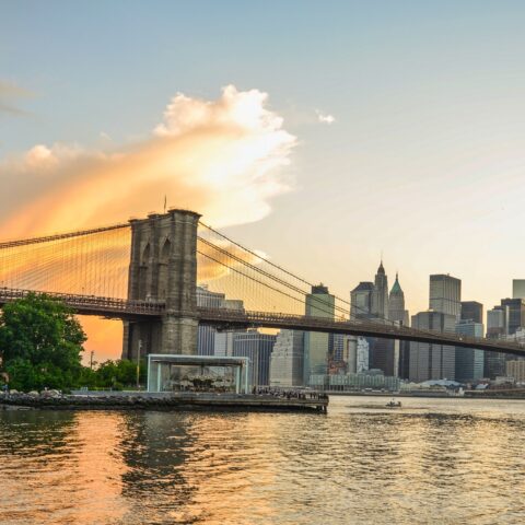 Beautiful shot of New York City