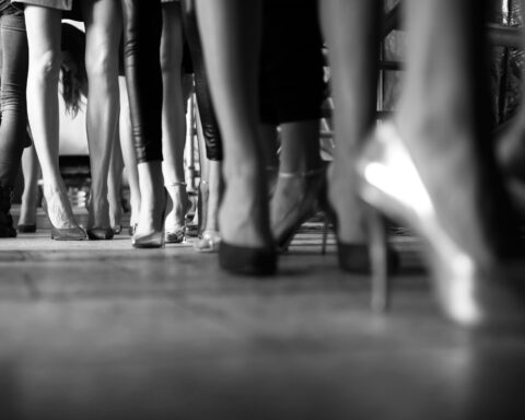 Fashion Show, Catwalk Runway Show Event Backstage Photo.