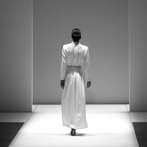 Fashion show, catwalk event, runway show, fashion week themed photograph.