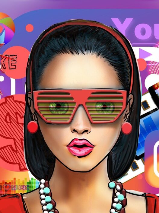 influencer, social media, tiktok, woman, person, face, instagram, presence, marketing, business, network, advertiser, movie, instagram logo, music, icon, lifestyle, online, internet, female, modern, dollar