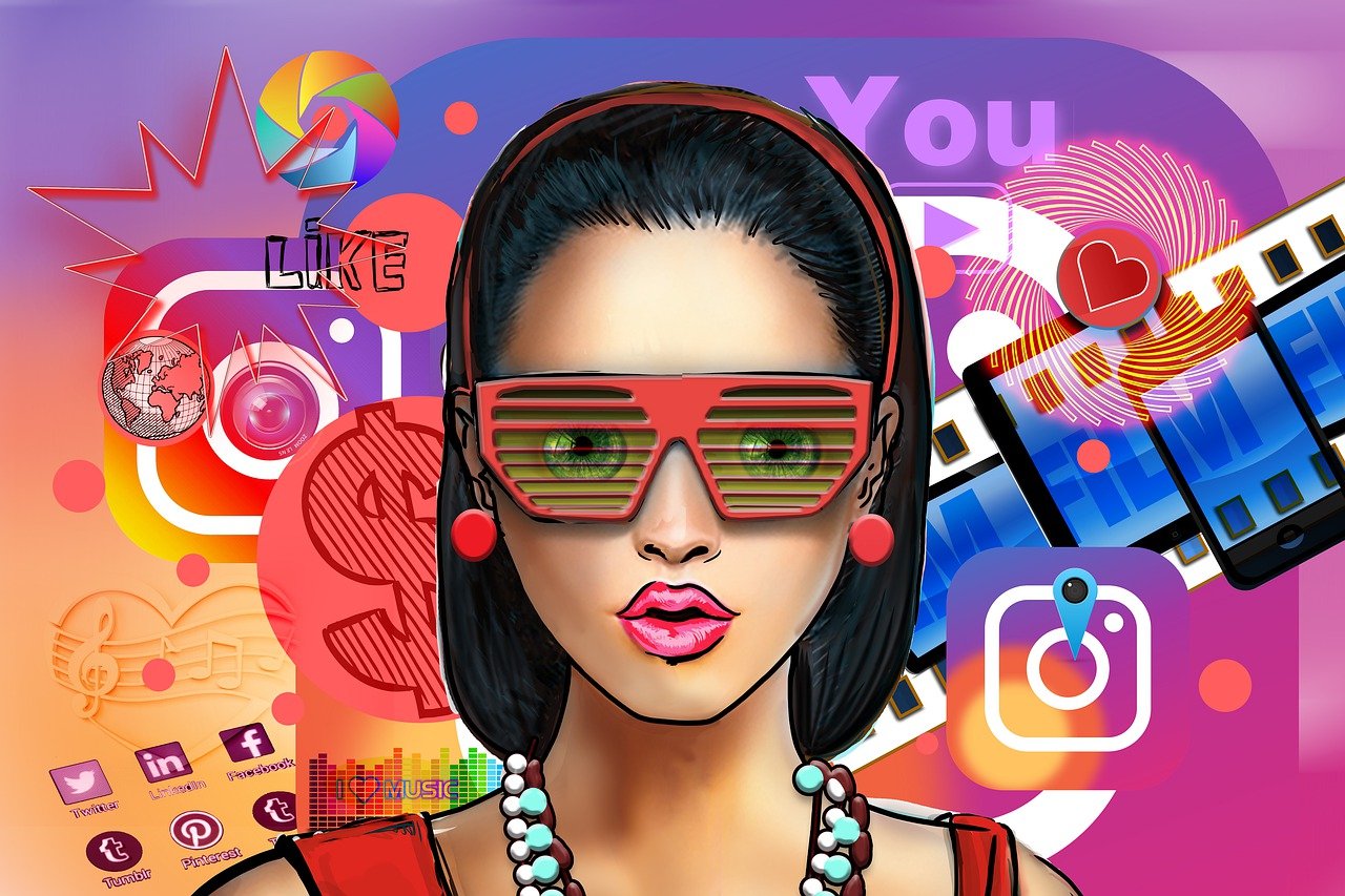 influencer, social media, tiktok, woman, person, face, instagram, presence, marketing, business, network, advertiser, movie, instagram logo, music, icon, lifestyle, online, internet, female, modern, dollar