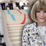 Anna Wintour in signature bob and sunglasses, holding Vogue magazine—symbolizing her dual role as editor and unspoken fashion regulator.