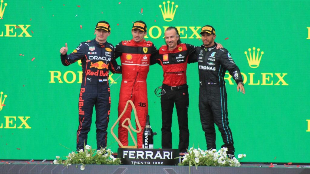 Pompeii, Formula 1