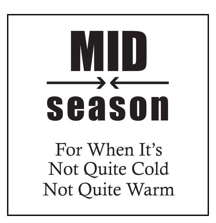 EU figurative trademark MID season For When It's Not Quite Cold Not Quite Warm, owned by John Peter Srl, challenged in Case T-9/26