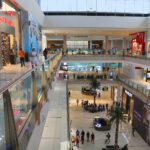Shoppers inside The Dubai Mall