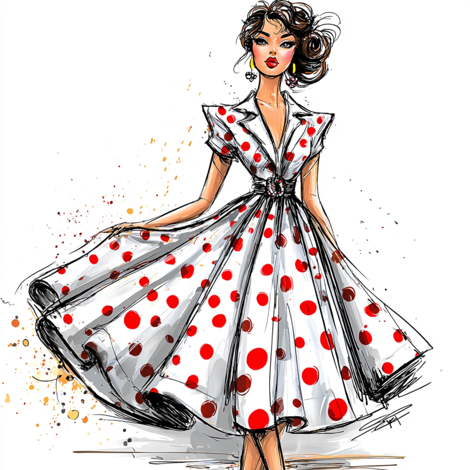 Polka dots
